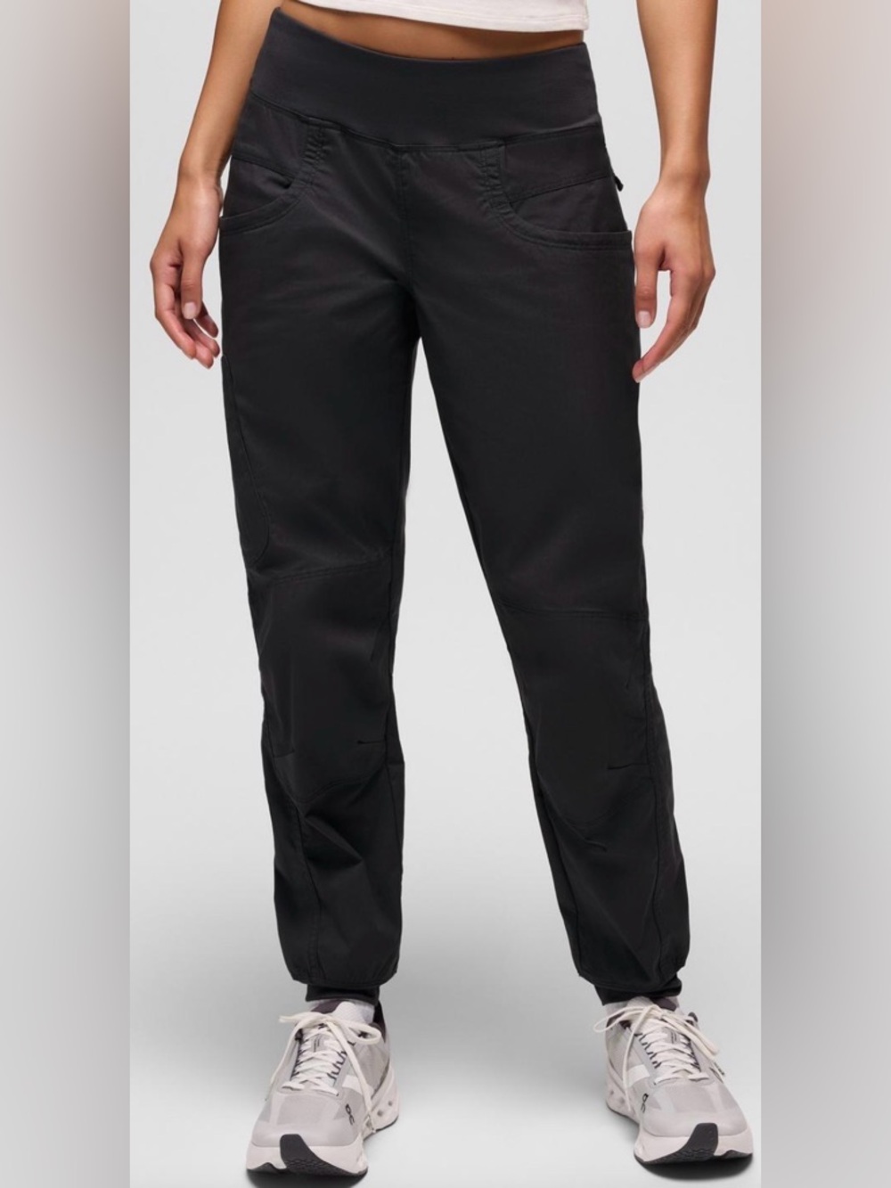 Prana Kanab Charcoal Gray Jogger Utility Pants Sz Small!